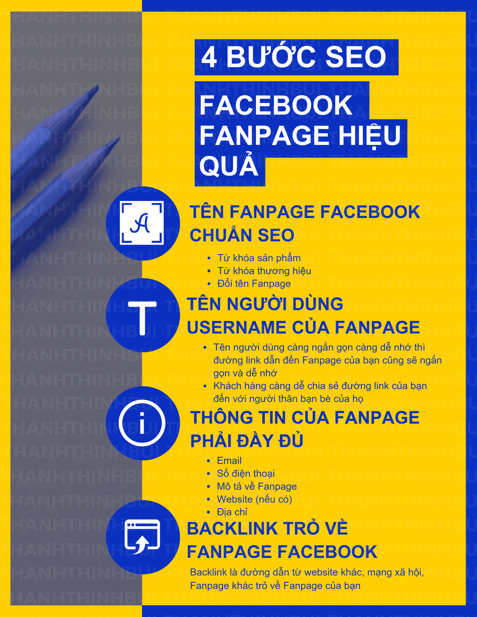 4 BƯỚC SEO FACEBOOK FANPAGE HIỆU QUẢ