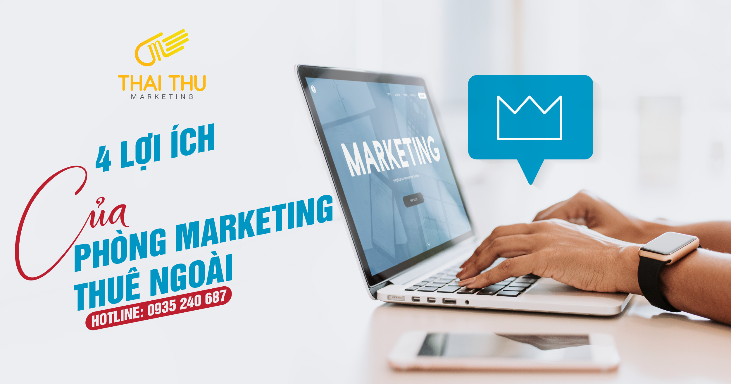 So sánh lợi ích giữa marketing nội bộ và marketing thuê ngoài