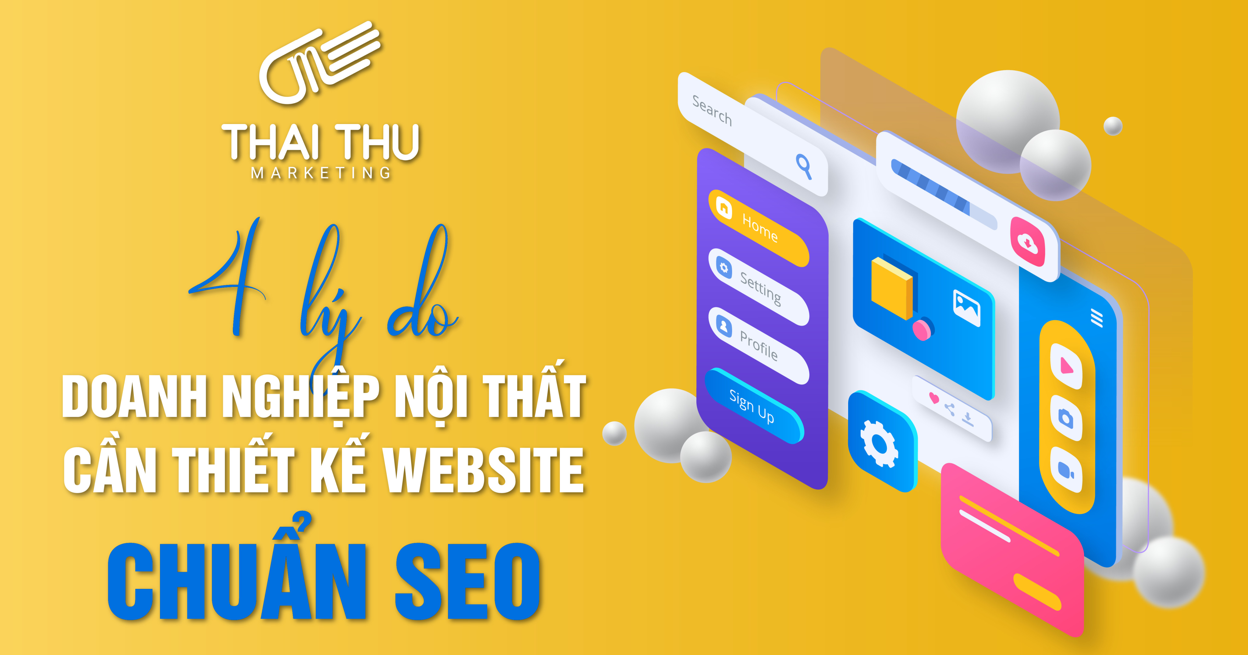 4 lý do doanh nghiệp nội thất cần thiết kế website chuẩn seo