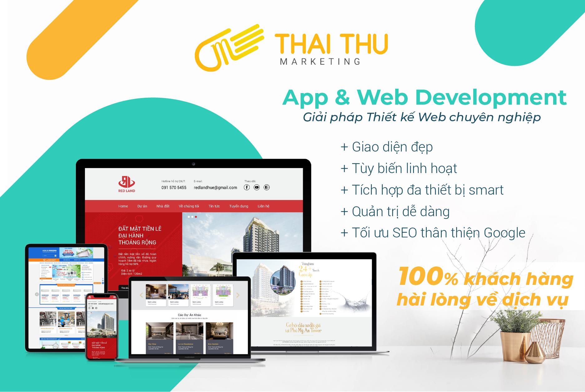 Dịch vụ thiết kế web trọn gói tại Huế