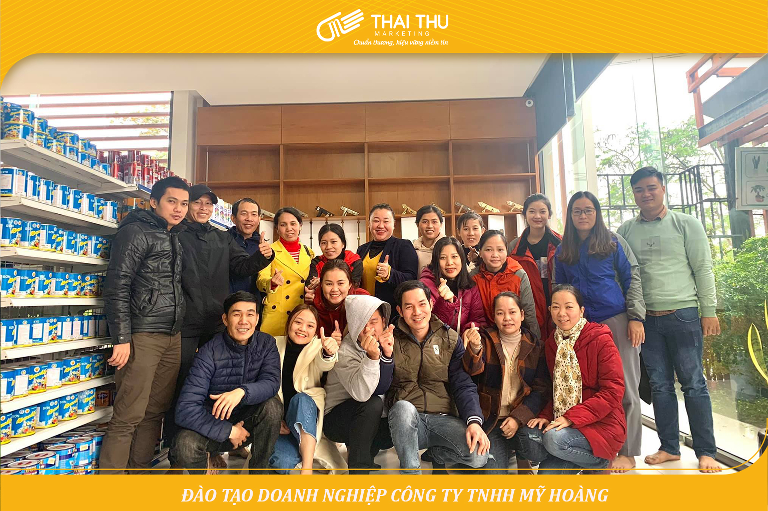 THAI THU MARKETING TỔ CHỨC ĐÀO TẠO DOANH NGHIỆP Ở HUẾ THEO NHU CẦU 