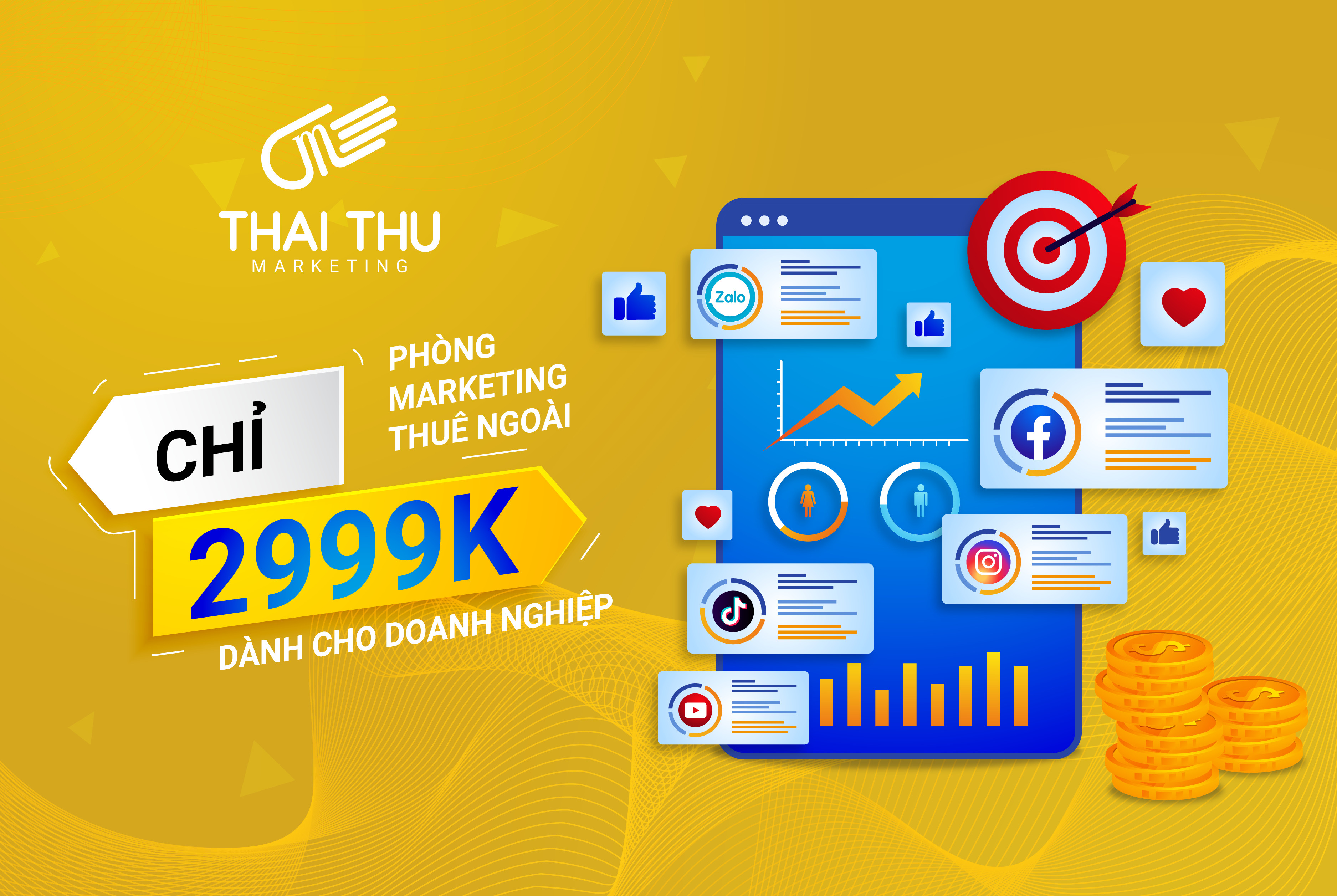 Tăng tương tác facebook với dịch vụ digital marketing trọn gói tại Huế