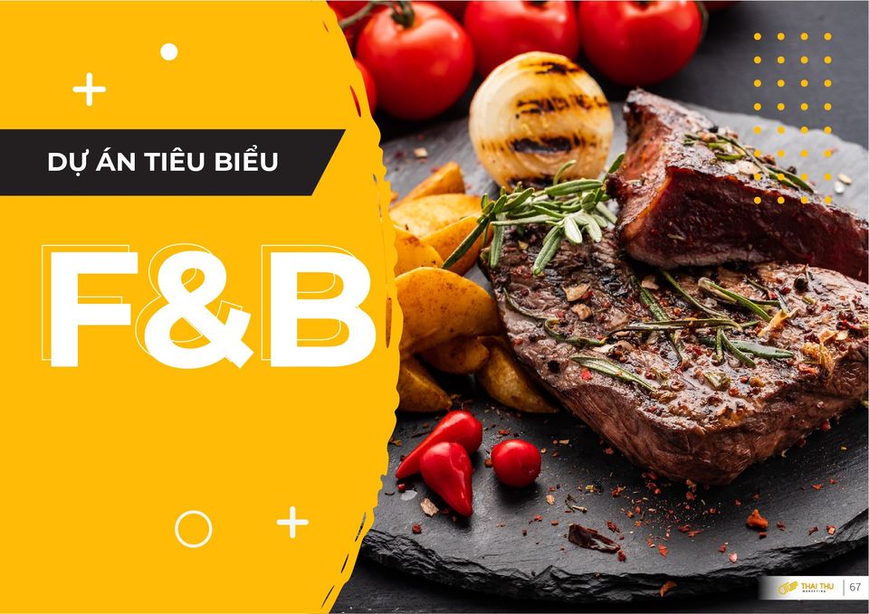 THAI THU MARKETING SẴN SÀNG ĐỒNG HÀNH CÙNG CÁC DOANH NGHIỆP F&B