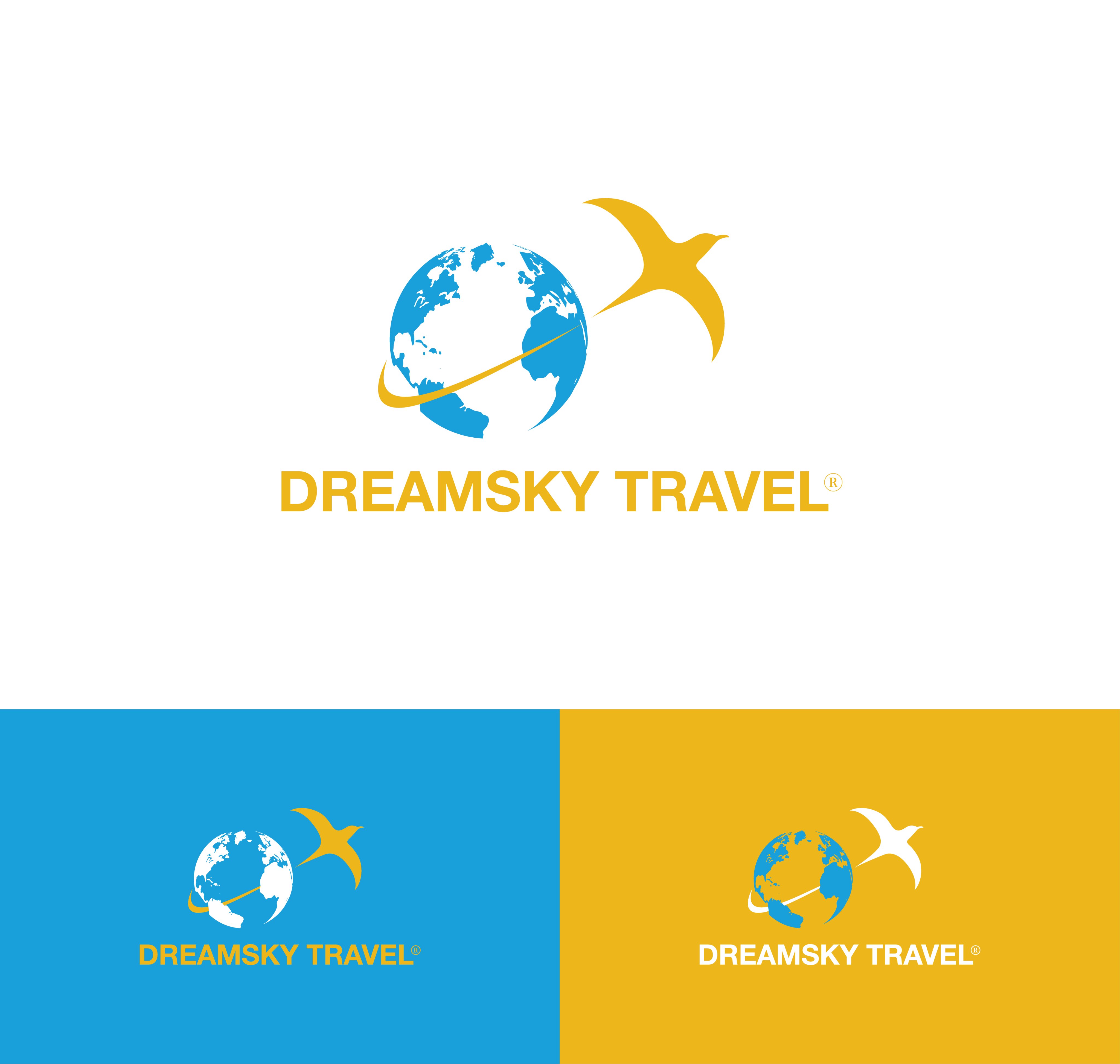 Thai Thu Marketing thiết kế logo Công ty Dreamsky Travel