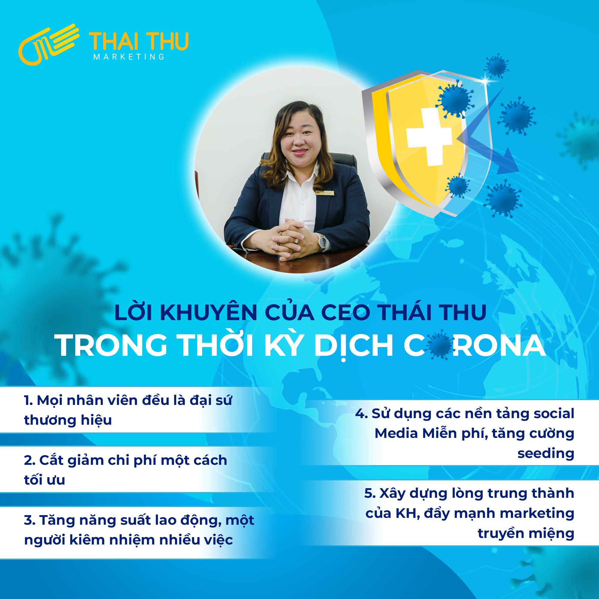 Thai Thu Marketing - Mách nhỏ doanh nhân 5 chiến lược marketing cầm cự qua mùa dịch Covid-19