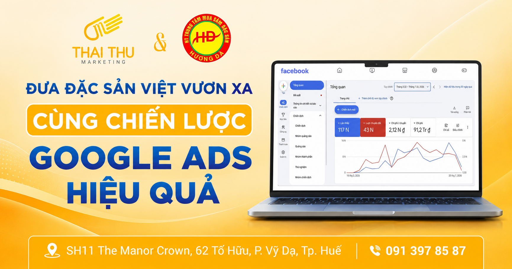Khi Google Ads trở thành đòn bẩy tăng trưởng cho chuỗi Đặc sản Việt