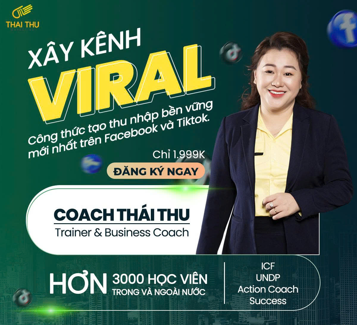 Nhiều học viên đã cùng Coach Thái Thu xây kênh từ con số 0 đến nội dung chuyển đổi doanh thu cao