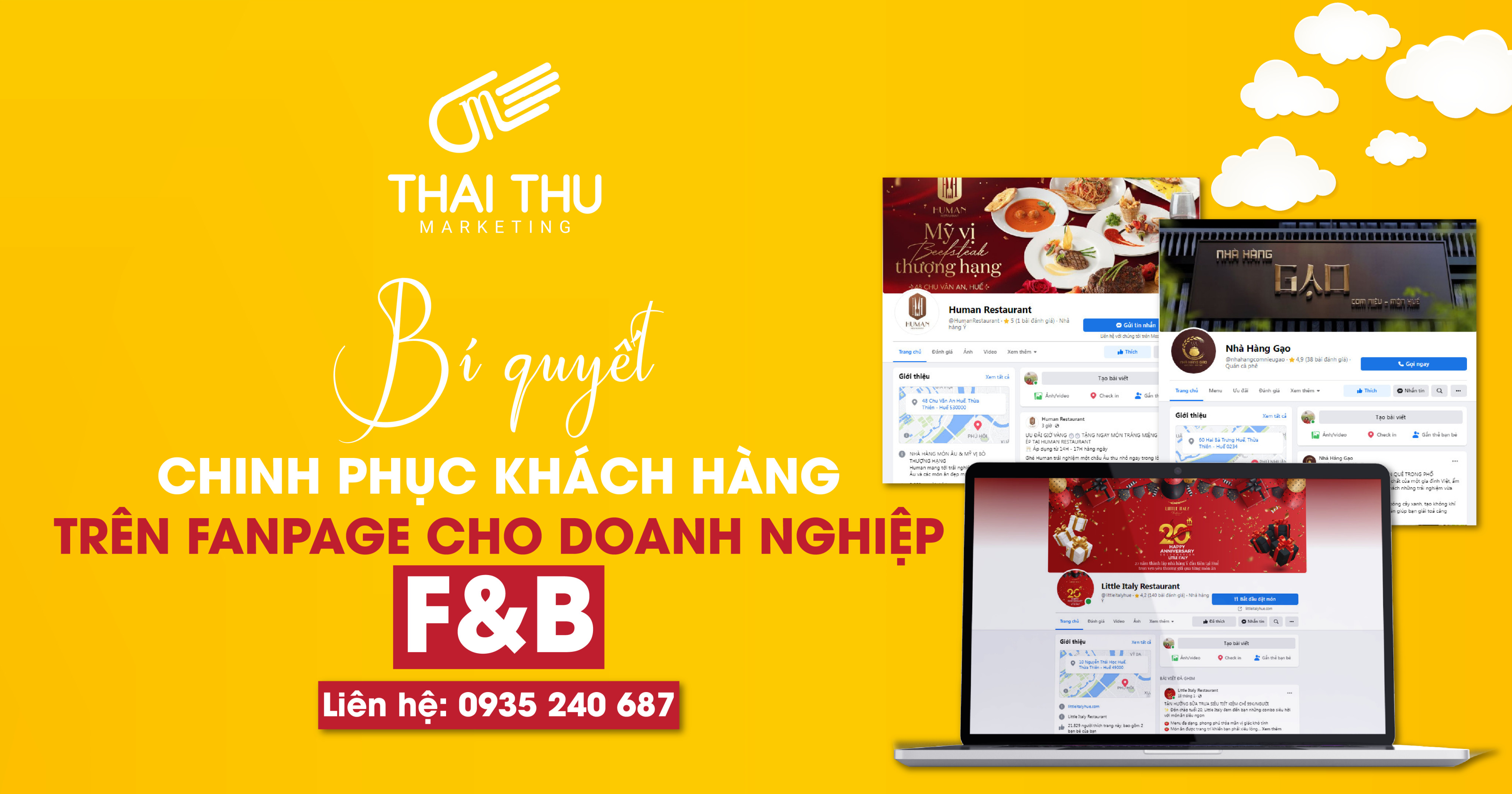 Doanh nghiệp F&B chinh phục khách hàng qua Fanpage như thế nào?