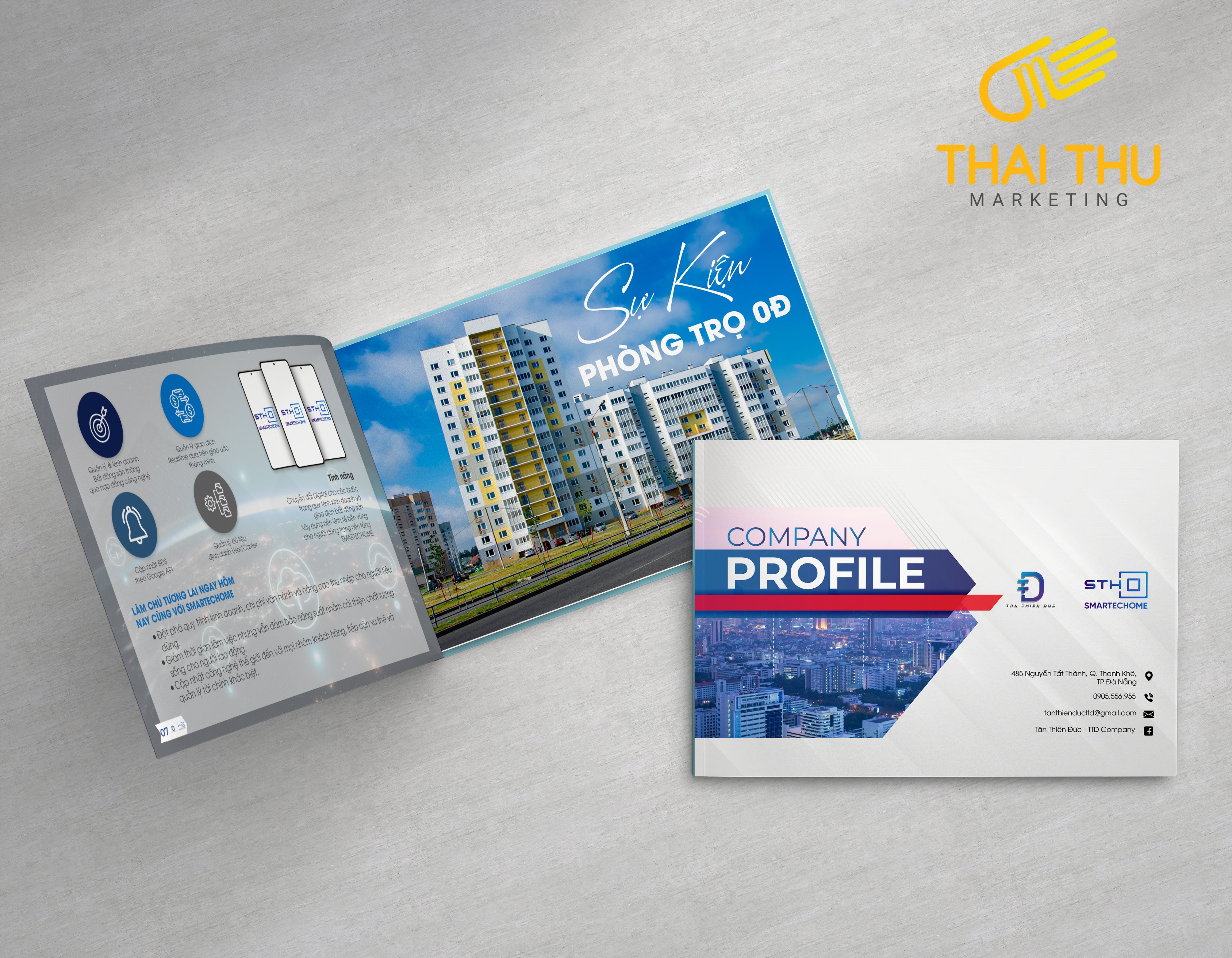 THIẾT KẾ PROFILE CÔNG TY SMARTECHOME