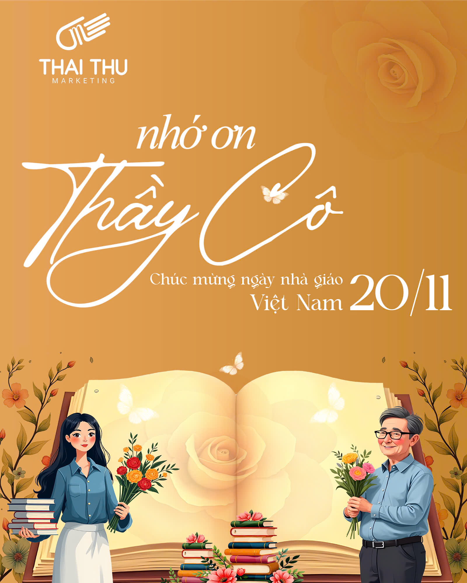 Thai Thu Marketing chúc mừng ngày Nhà giáo Việt Nam 20/11