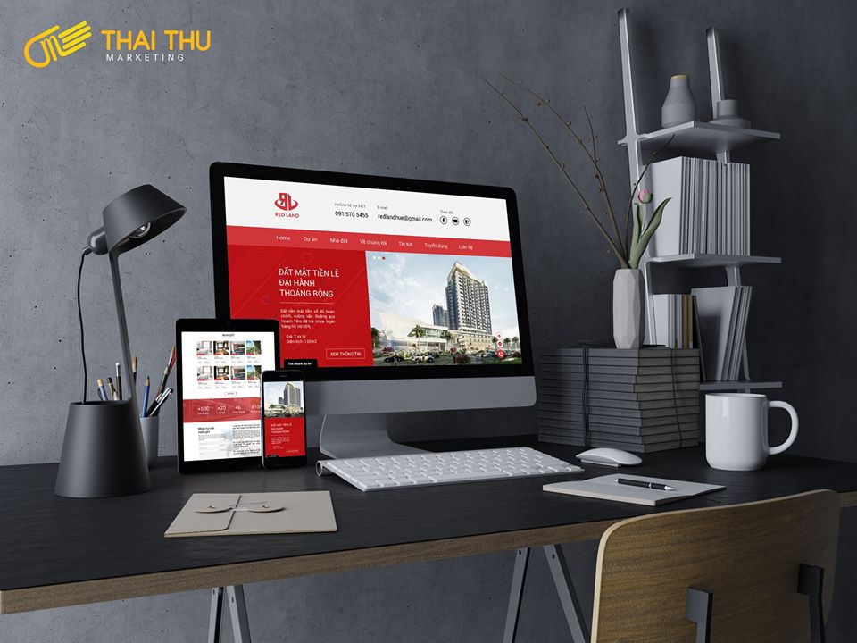 thiết kế website bất động sản chuẩn seo